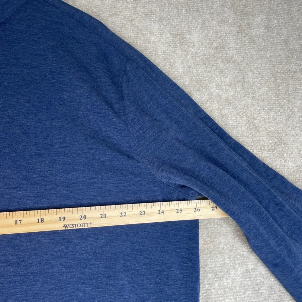 Banana‎ Republic Polartec Half Zip Pullover Sweatshirt Navy Blue XXL Mens